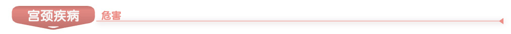 宫颈疾病的危害